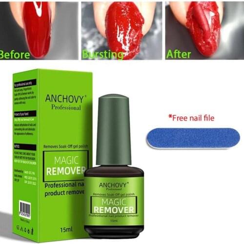 15ml Unloading Nail Glue Top Coat Gel New Net Red Nail Unloading Nail Glue Cracking Bursting Armor Cream Nail Polish