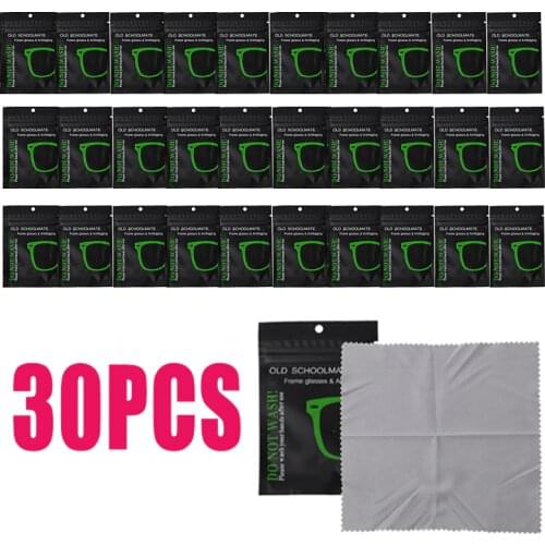 30Pcs Universal Anti-Fog Glasses Wipes Pano de gafas antivaho Lens Cloth Defogger Eyeglass Wipe Prevent Fogging for Glasses