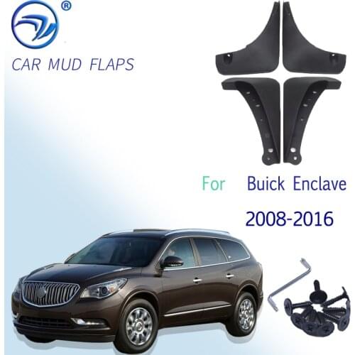 Car Front Rear Mudguards For Buick Enclave 2008 2009 2010 2012 2013 2014 2015 2016 Accessories Mudflaps Car-styling Fenders