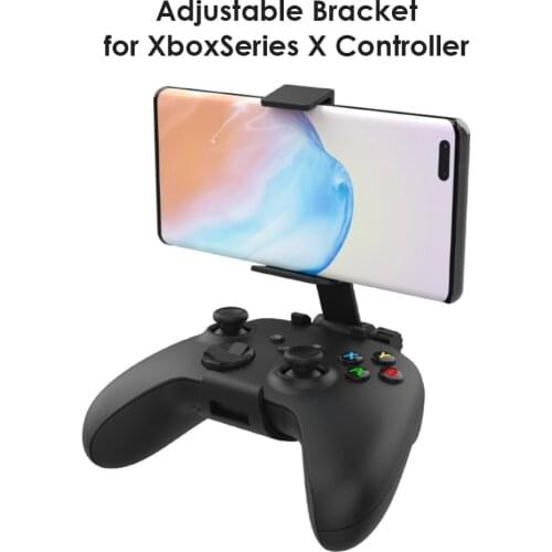 For Xbox Series X S Wireless Gaming Controller Phone Holder Mount Adjustable Mobile Gaming Clip Clamp SmartPhone Clamp For Xbox