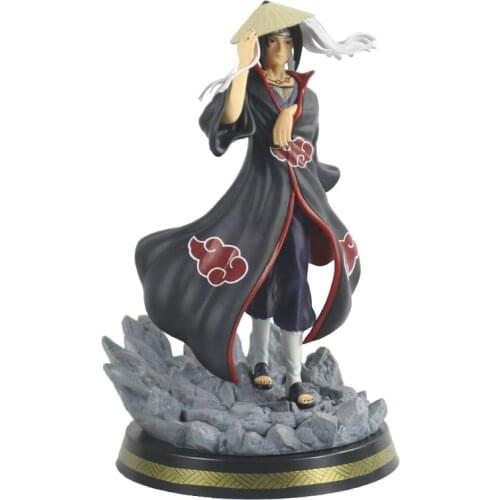 Naruto Shippuden GK Akatsuki Uchiha Itachi Action Figure Model Anime Prototype Statue Collectible Toy Desktop Decoration