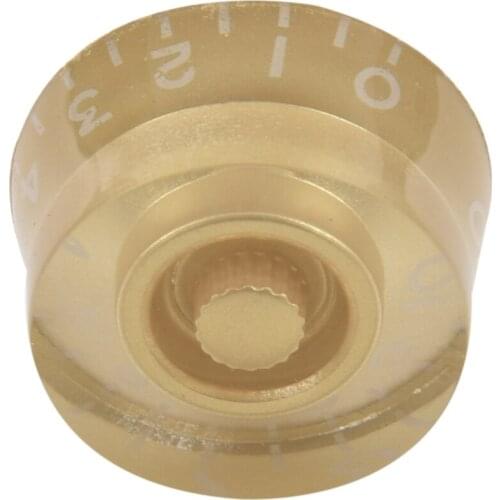 Electric Guitar Control Speed Knobs for Gibson Les Paul LP Knob Parts Replacement Gold 4 Pcs