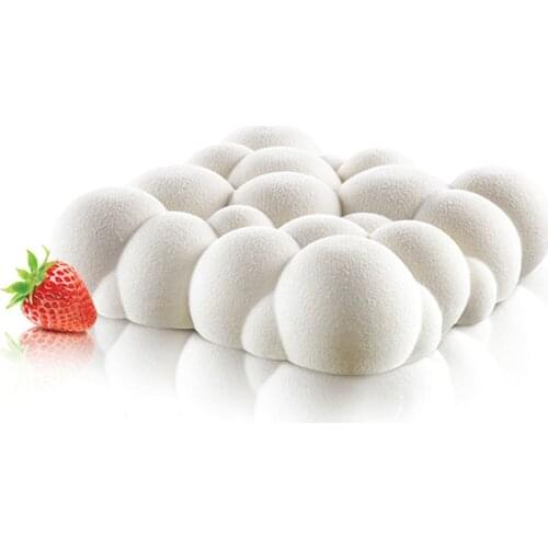 Bubble Shaped Cake Mousse Mold 8 Inch Silicone Baking Mold Chocolate Jelly Pudding Dessert Baking Pan Cake Decorating Tool