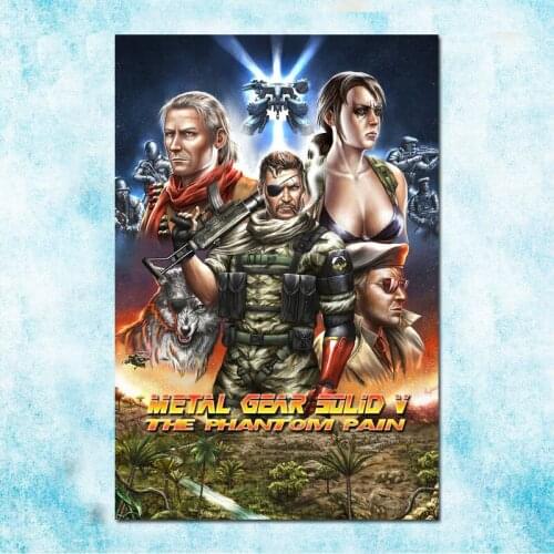 Metal Gear Solid V Hot Game Art Silk Poster Canvas Print 13x20 24x36 Inch-002