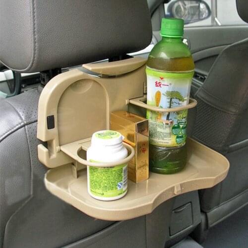 YawlooC New 1pcs Folding Auto Car Back Seat Table Drink Food Cup Tray Holder Stand Desk hot selling