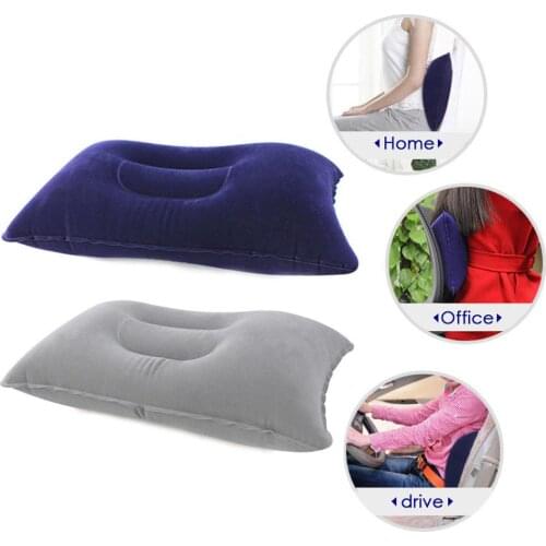 Outdoors Foldable Ultralight Inflatable Air Pillow Portable Travel Hiking Camping Cushion