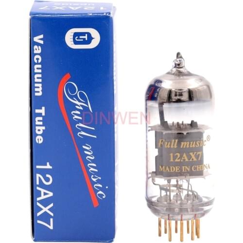 12AX7 VACUUM TUBE TJ Fullmusic 12AX7 Electronic Tube ECC83 VALVE for Vintage Audio Amplifier DIY Project Matched Tested