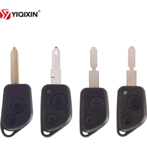 YIQIXIN 2 Button Remote Car Key Cover Entry Key Fob Shell Case For Citroen Elysee Saxo Xsara Picasso Berlingo C2 C3
