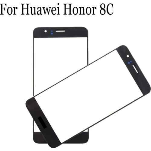Replacement Parts For Huawei Honor 8C 8 c Touch Screen Outer LCD Front Panel Screen Glass Lens Cover Honor8 C Without Flex Cable