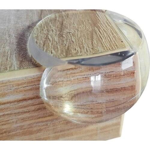 Table Corner Protector Transparent Collision Protection Thickened Ball L-shaped Anti-collision Angle Child Safety Protection