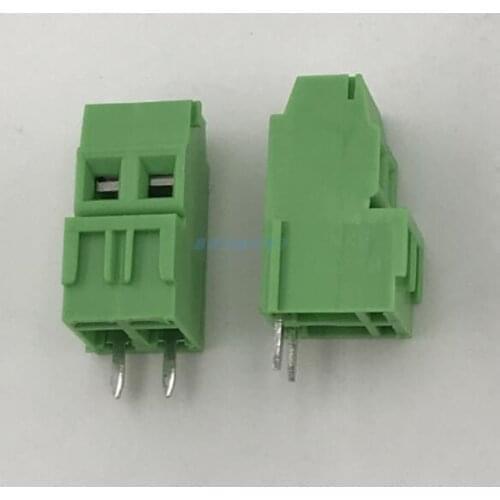 50pcs Screw type PCB terminal block K128H-3.5mm high position Copper environmentally friendly splicing