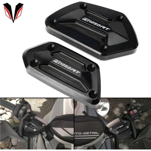 LOGO R1250RT Motorcycle Accessories For BMW R1250 RT 2018 2019 2020 Brake Clutch Fluid Reservoir Cover Master Cylinder Caps