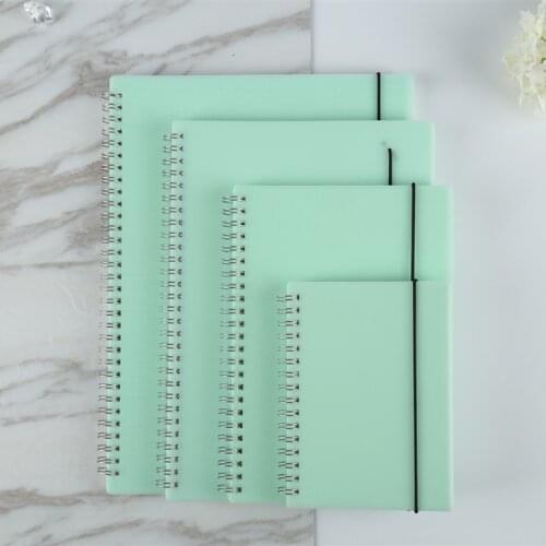 A4 B5 A5 A6 Dot Grid Line Blank Coil Notebook and Journals Agenda Sketching Spiral Notepad Daily Weekly Planner Diary Stationery