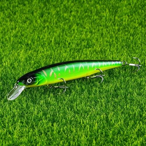 Big Minnow Fishing Lures 3 Hooks Tackle Wobblers 140mm 23g Long Shot Artificial Bait Rattling Pesca Crankbait Bass Pike Japan