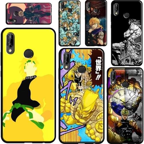 Dio Brando The World Jojo Anime Case For Huawei P30 P40 P10 P20 Lite P Smart 2021 Nova 5T Cover For Honor 20 Pro 8X 9X 10i