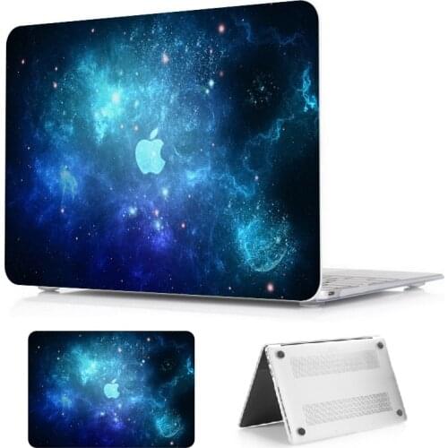 Colors Painting Laptop Case Shell Cover For Apple Macbook Air Pro Retina 11 12 13 15 Touch Bar & Touch ID Laptop Bag