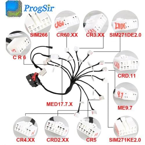 ME9.7 ECU Test Renew Cable for Benz Compatible 12 Type Models ECU