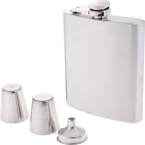 Kesoto Stainless Steel Flat Flasks