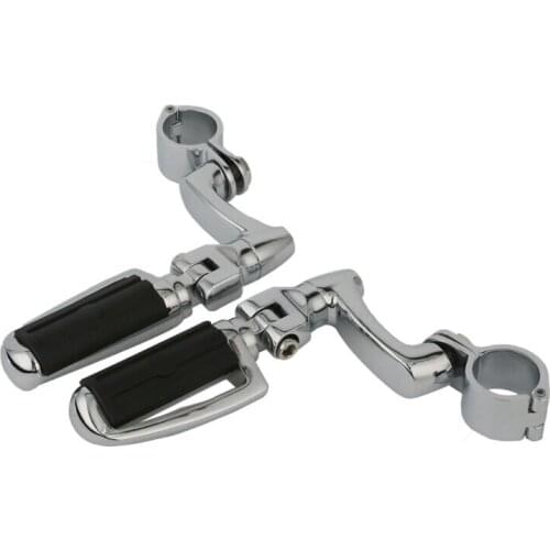 Motorcycle 32mm Highway Engine Guard FootPeg Footrest For Harley Honda Ducati