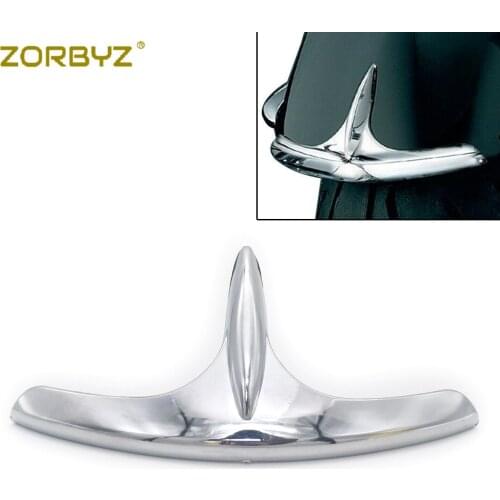 ZORBYZ Chrome ABS Front Fender Fairing Tip For Honda Goldwing F6B / Valkyrie 2014-2017 Goldwing GL1800 2001-2017