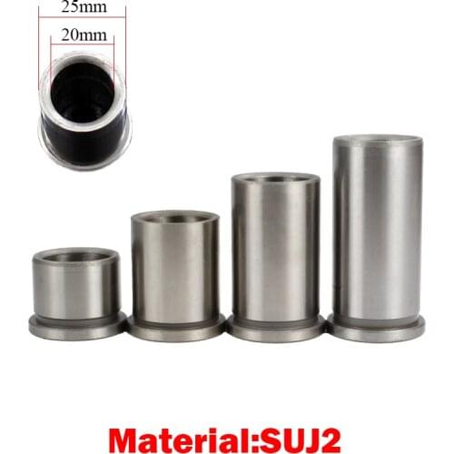20mm ID 25mm OD 35/40/45/50mm Length HRC58 Plastic Hardware Mould High Precision Mould Shoulder Guide Leader Sleeve Bushing