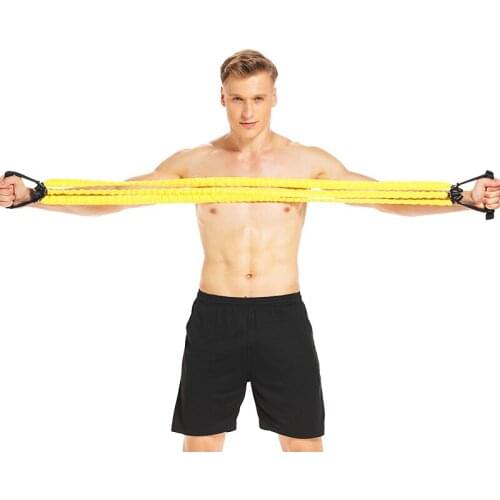 Prettywell man fitness equipment supplier resistance bands pull rope workout sports tensile gum Elastica factory supplier hot
