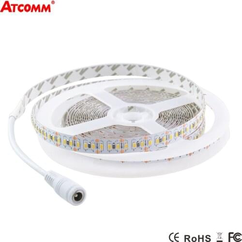 SMD 3014 LED Strip Light 204 LEDs/m DC 12V Ultra Bright Waterproof 5m LED Ribbon White Warm White Blue High Lumen H Quality