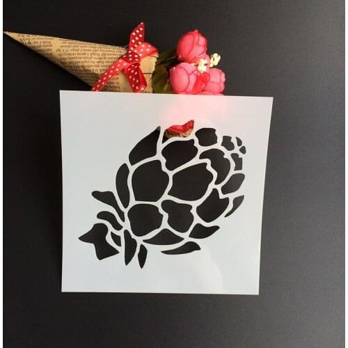 1Pcs 13*13cm Scapbook Stencil Cake Decorating Tool scrapbooking DIY Decorating Stencil Fondant Pattern Printing Spray Template