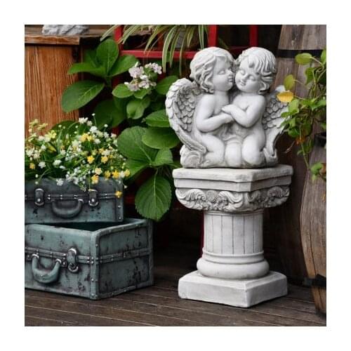 Garden lovers decorative garden angel furnishing articles outdoor organic Roman column villa design originality european-style b