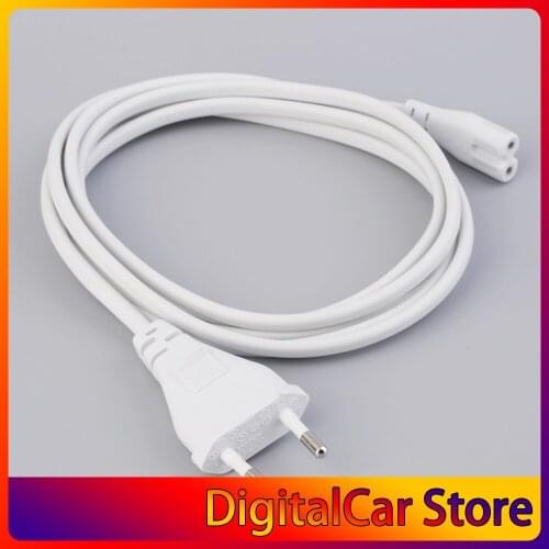 1.5M hot sale 1Pcs Volex EU European 2-Prong Port AC Power Cord Cable For Mac Mini Router for apple TV PS2 PS3 Slim Power Cable