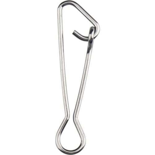 100pcs/lot Fishing Connector Stainless Steel Fishing swivels Snaps Fishing Hook Sea Ocean Swivel Rolling Snap