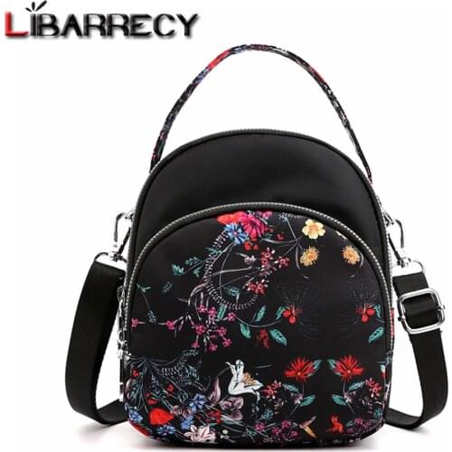 2021 Fashion Cartoon Pattern Designer Shoulder Bags Casual Ladies Messenger Bag High Quality Oxford Women Multifunctional Bags