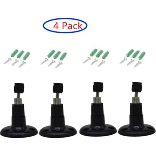 4 Packs Mount Bracket for Blink Indoor Security Camera Never Rust 360 Degree Protective Adjustable Mount for Roof Wall Ceiling
