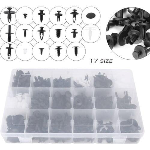 415pcs Car Body Push Fastener Pin Rivet Trim Clip Panel Moulding Kit for Ford