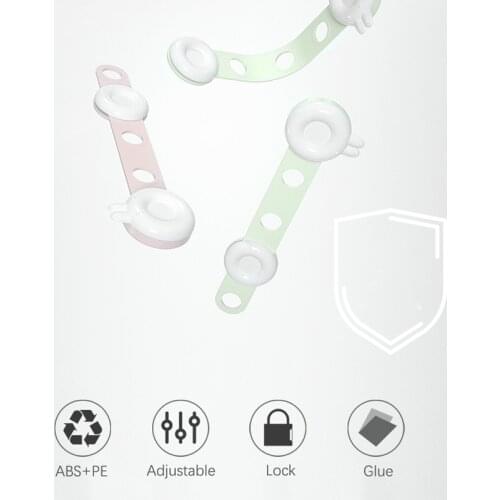 5Pcs/lot Baby Lock Cute Bunny Child Protection Lock Door Lock Furniture Kids Cabinet Drawer Anti-opening Lock For Kids