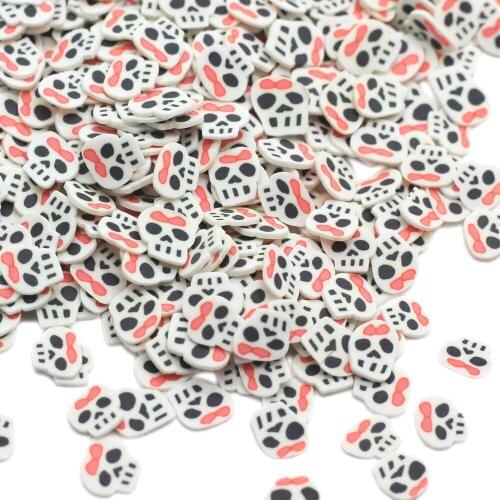 50/200g Halloween Style Slice Polymer Soft Clay Sprinkes For Craft Making Accessories DIY Nail Arts Decoration