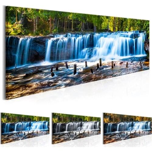 5d Diy Diamond Painting Cross Stitch Beautiful Waterfall Diamond Embroidery Square Round rhinestone Mosaic NeedleworksZP-1783