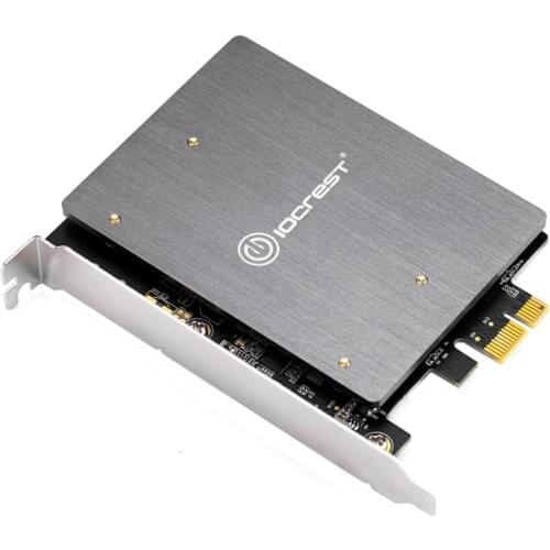 M.2 Adapter PCIE to M2 Adapter Dual M.2 NGFF SATA SSD B Key PCIe 3.0 x1 Adapter with Heatsink Support 2230 2242 2260 2280 M2 SSD