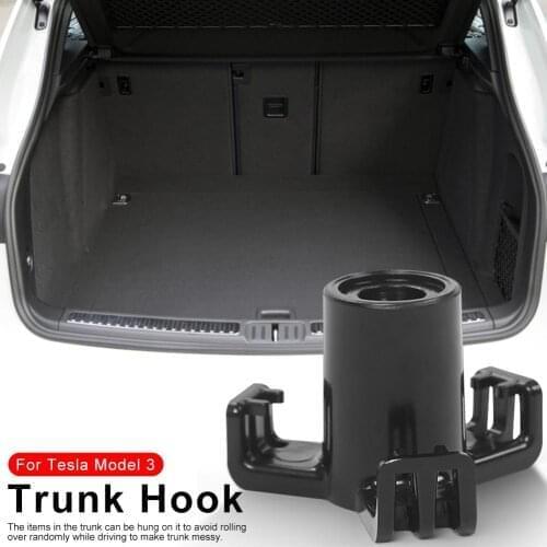 Trunk Hook Practical Durable Car Bolt Cover Mounting Holder Accessories For Tesla Model 3 Car Trunk Accessories