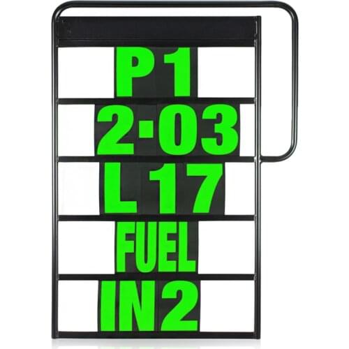 Motorsport Racing Pit Board Frame Tote Board Number Kit Motorcycle accessories