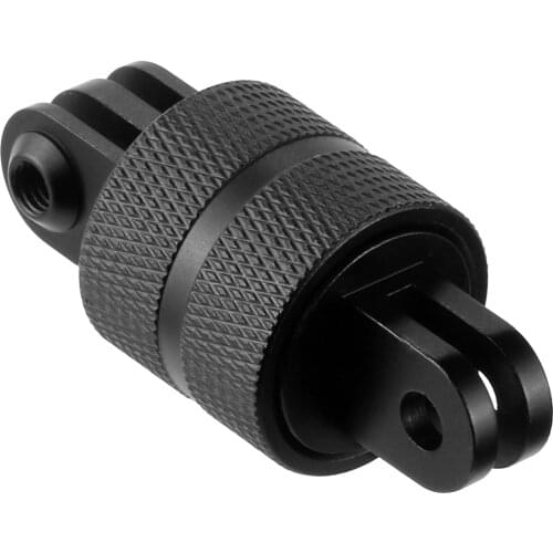 BGNing Aluminium 360 Degree Rotatable Swivel Pivot Arm Connector Fixed Adapter for GOPRO 9/8/7/5/4 Xiaoyi 4K Sport Action Camera