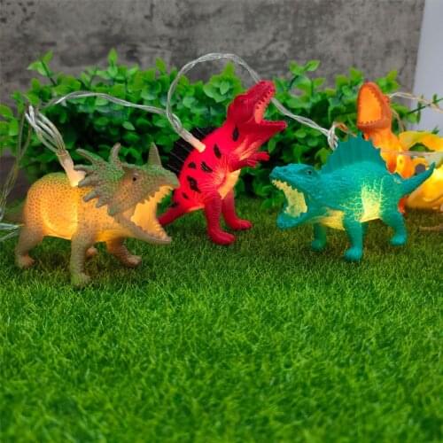 1set 1.5M 10Leds Hole Dragon Shape String Lights Children Birthday Party Room Living Room Decoration Home Decorations Kids Gifts