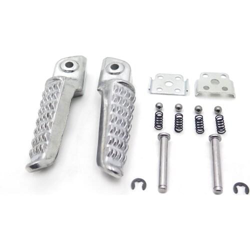 Aftermarket free shipping motorcycle parts Motorcycle Rear Foot Pegs Footrest Fit For Kawasaki ZX6R ZX10R ZX-6r ZX-10r