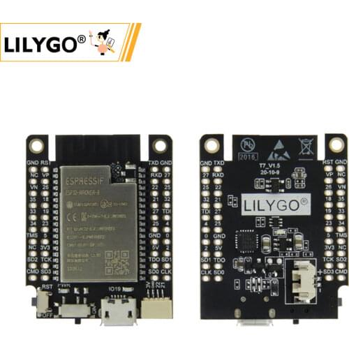 LILYGO® TTGO T7 V1.5 Mini32 ESP32-WROVER-B PSRAM Wi-Fi Bluetooth Module Development Board