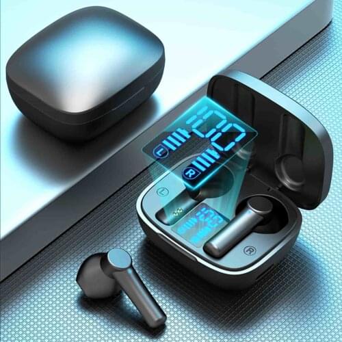 Mini TWS Wireless Earphones Stereo 5.0 Bluetooth Headphones In-Ear Earbuds Handsfree Binaural Call Headset For iPhone Xiaomi