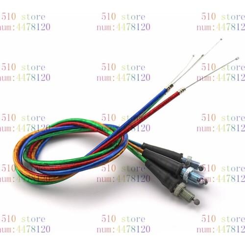 New M10 Straight Head Motorcycle Throttle Oil Cable Line for Pit Dirt Motor Trail Bike Motocross 115mm