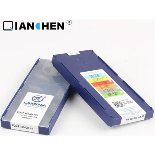 Genuine original high quality high-performance LAMINA VCMT 160408 NN LT1000 (10pcs/lot) tungsten Carbide Cutting tools inserts