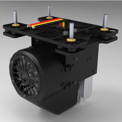 P1500 Multirotor Agricultural drone gasoline-electric hybrid generator 1500 power engine