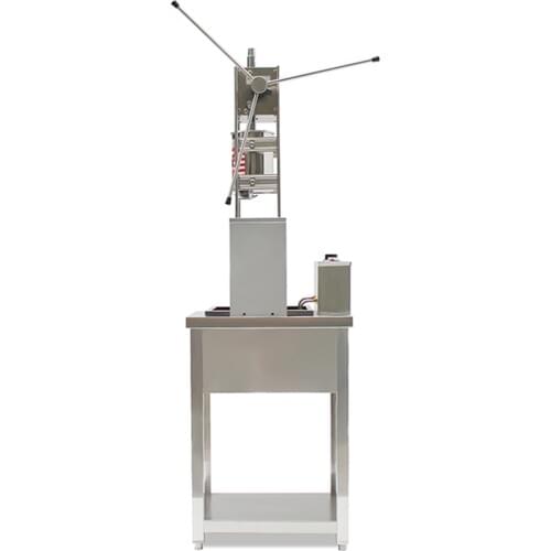 Whole set Stand Style 5Liter Churros Maker Making Machine and 20 Liter Deep Fryer and 5 churros moulds