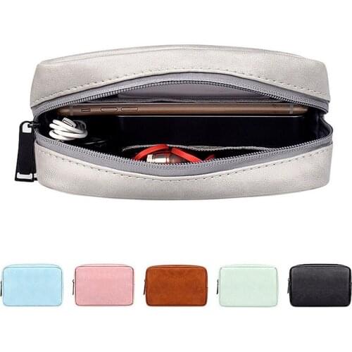 Portable Cable Storage Bag Earphone Wire Organizer Case for Mouse U Disk Charger Headset Organizer Storage Box Accessories